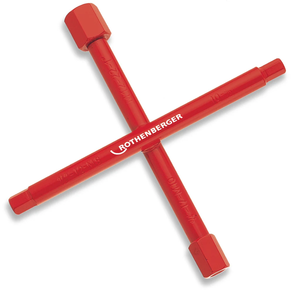 Rothenberger Sanitair kruissleutel 3/8 - 1 rothenberger 351044