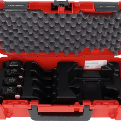 Rothenberger Set persringen MAXIPRO 1/4-3/8-1/2-5/8inch in rocase rothenberger (ex 1000003625) 1000003641