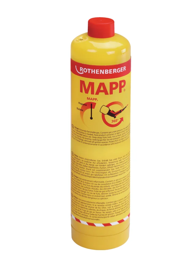 Rothenberger MAPP-Gas HPC, 7/16-EU, Vers. B speciaal gasmengsel rothenberger (ex 35551B) 035521-B
