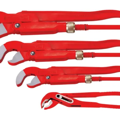 Rothenberger Tangenset: hoekpijptang 1'' + 1.1/2'' + 2'' rothenberger 070137X