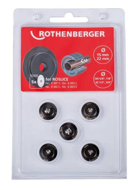 Rothenberger Roslice snijwiel 15-22 set van 4 rothenberger 088841D