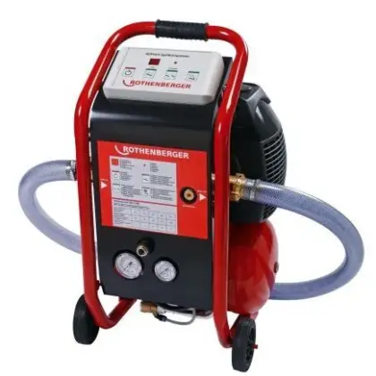 Rothenberger ROPULS spoelcompressor met slangen rothenberger 1000000146