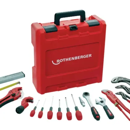 Rothenberger Gereedschapset in ROCASE 16 delig rothenberger 1000001955