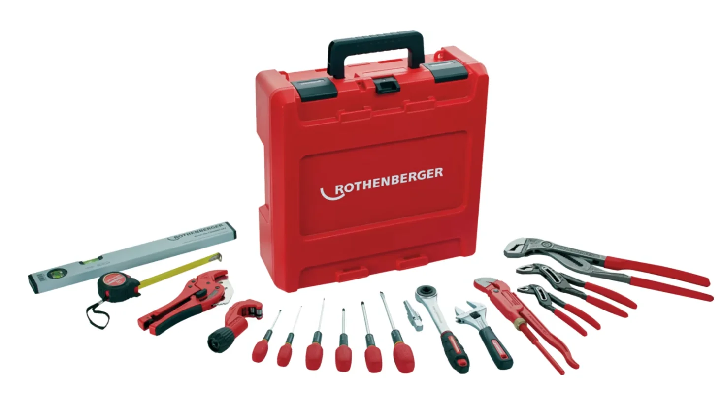 Rothenberger Gereedschapset in ROCASE 16 delig rothenberger 1000001955