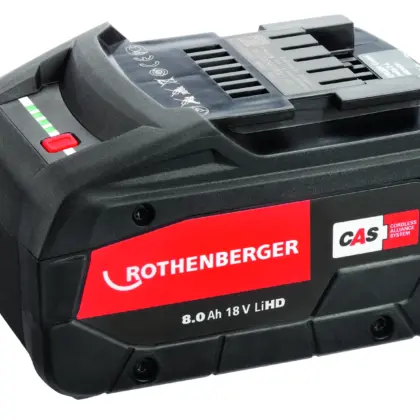 Rothenberger Accupack elektrisch gereedschap Rothenberger 8Ah 18V Li-HD 1000002549