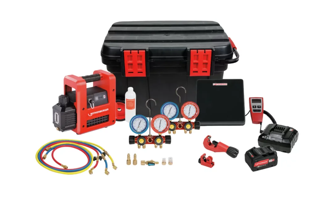 Rothenberger Rocaddy 120cl R32 analoog HVAC set rothenberger 1000003622