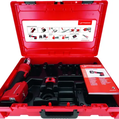 Rothenberger Persmachine Rothenberger ROMAX NANO accu met koffer 2Ah 1000005041