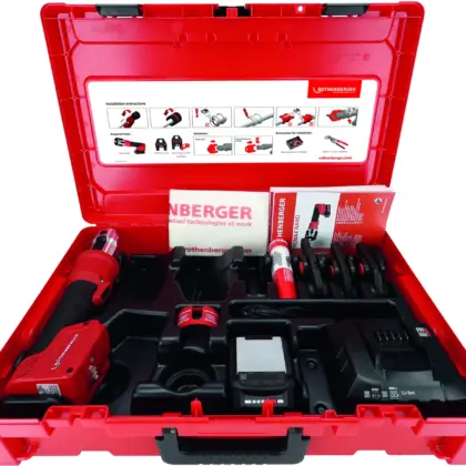 Rothenberger Persmachine Rothenberger ROMAX NANO accu met koffer 2Ah 1000005046