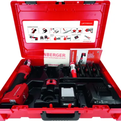 Rothenberger Persmachine Rothenberger ROMAX NANO accu met koffer 2Ah 1000005048