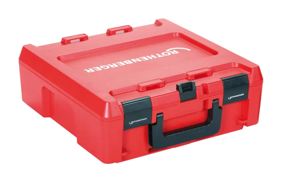 Rothenberger ROCASE 4414 rood zonder inleg met man.clip rothenberger 1300003335