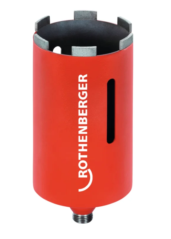 Rothenberger Diamant boorkroon Rothenberger DX High Speed Dry Ø132mm L150mm 1/2" voor nat bedrijf 1500004094