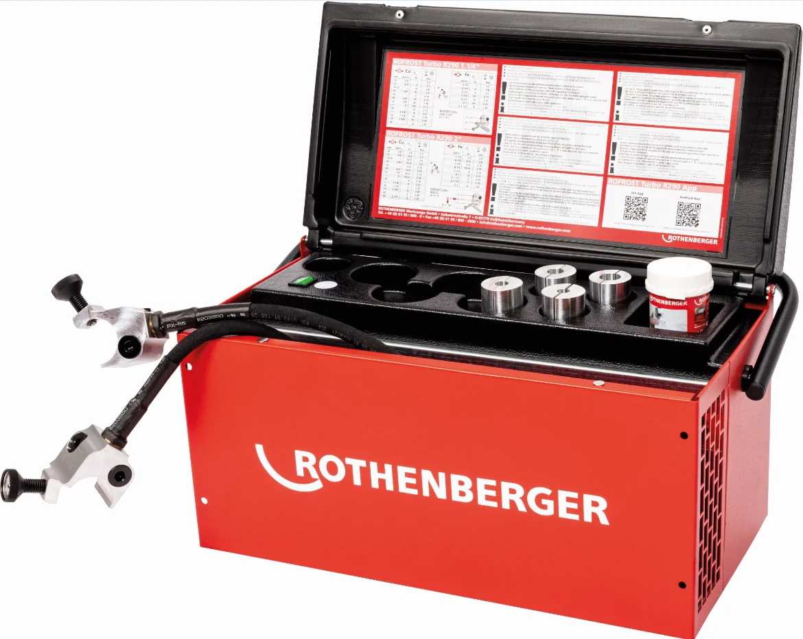 Rothenberger ROFROST ll R290 2 PIJPBEVRIESSYSTEEM INCL. 8 INLEGSCHALEN rothenberger (ex 1500003001) 1500004196