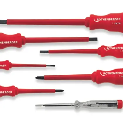 Rothenberger Schroevendraaierset 7 delig geisoleerd rothenberger 323126