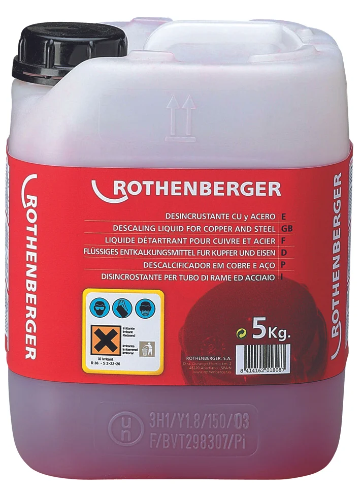 Rothenberger Reinigingsmiddel Rothenberger ROCAL vloeistof 5000ml jerrycan 61105