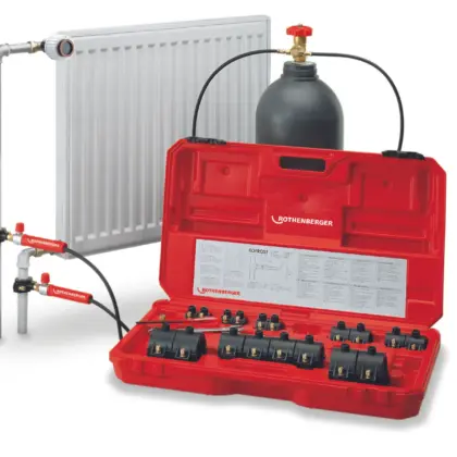 Rothenberger Rofrost Co2 bevriezingsset Cu 10-60mm staal CVbuis 1/8 -2 65030