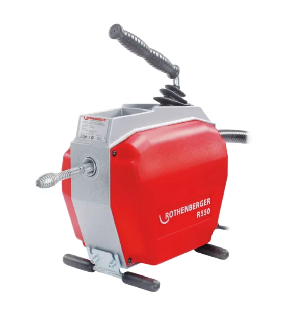 Rothenberger Reinigingsmachine R550 incl. geleideslang 230V rothenberger 72686