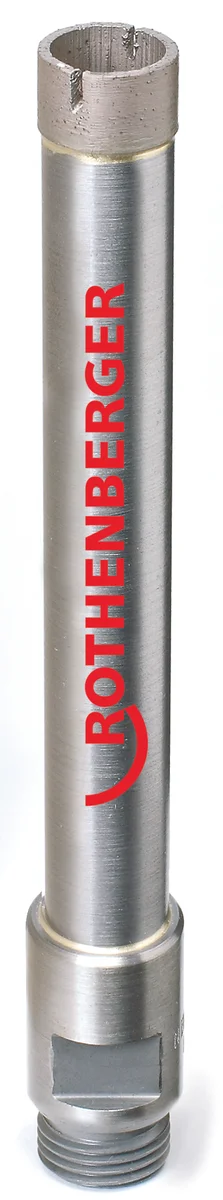 Rothenberger Diamant boorkroon Rothenberger HIGH SPEED PLUS NATUURSTEEN Ø16mm L125mm 1/2" voor nat bedrijf R 1/2" FF44816