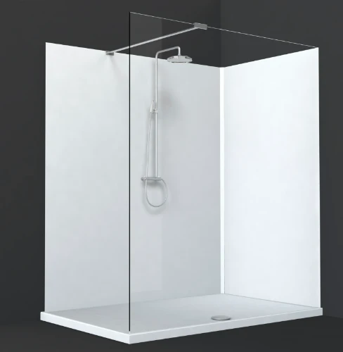Showerboard wandbekleding 2030 x 1010 x 6 mm - wit mat - inclusief verpakking SB467R101x203VP