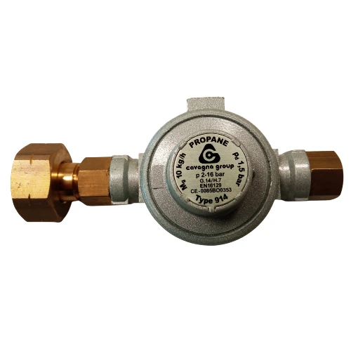 SGA fles voorontspanner vast 1,5bar Q:10kg/h I:TS21.7- U:1/4F GGP100238