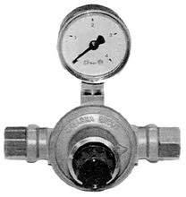 SGA S5298 SGA 912M gasdrukregelaar met manometer FF 1/4 x 1/4 - propaan - regelbaar 0