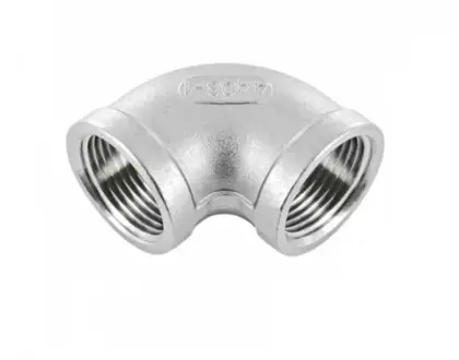STD Inox 316 090 knie 90° FF 1/2 x 1/2 (zak 10st) - prijs per stuk - prijs per stuk 28090003