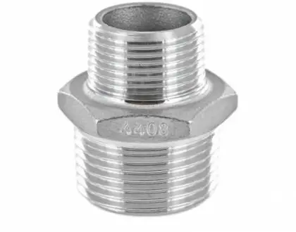 STD Inox 316 245 verloop nippel MM 3/4 x 1/2 (zak 10st) - prijs per stuk - prijs per stuk 28245006