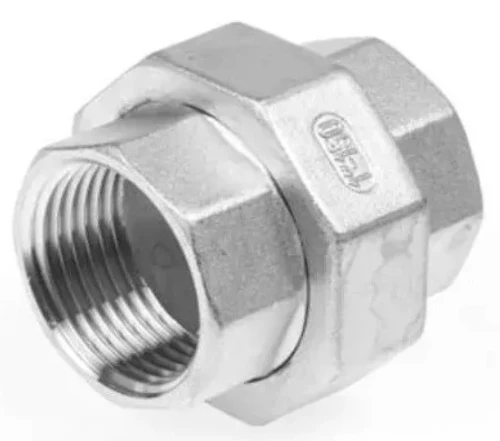 STD 28340005 STD Inox 316 340 3-delige koppeling conisch dichtend FF 4/4 x 4/4 (zak 10st) - prijs per stuk - prijs per stuk