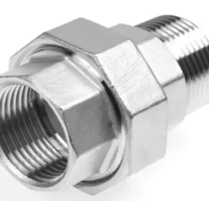 STD 28341004 STD Inox 316 341 3-delige koppeling conisch dichtend MF 3/4 x 3/4 (zak 10st) - prijs per stuk - prijs per stuk