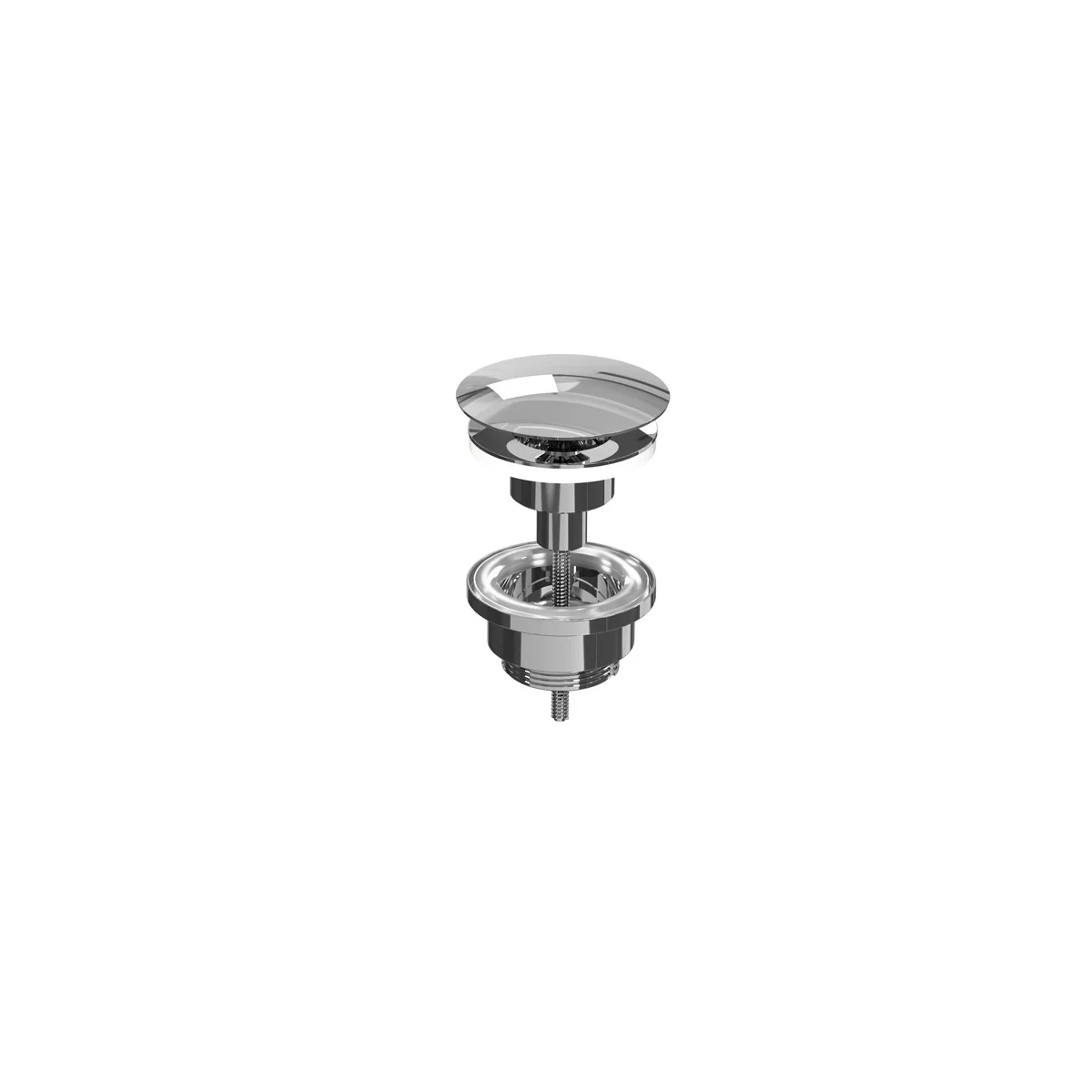 Sanibell Afvoerplug open chroom 9902047P