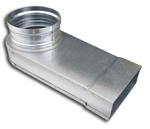 Sanutal Mecano overgangsbocht 90° 125 - 55 x 220 mm 99.364492