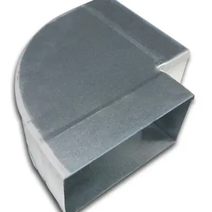 Sanutal 99.393288 Sanutal Mecano bocht 90° horizontaal 80 x 200 mm