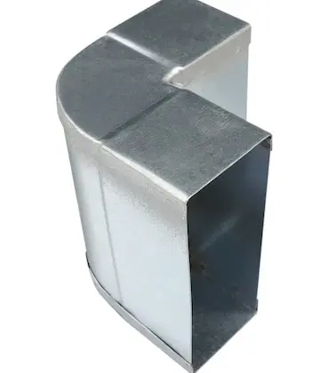 Sanutal 99.393289 Sanutal Mecano bocht 90° verticaal 80 x 200 mm