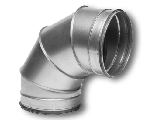 Sanutal Spiralit bocht 90° MM 315 x 315 mm - met dichting - gesegmenteerd 99.BD9315