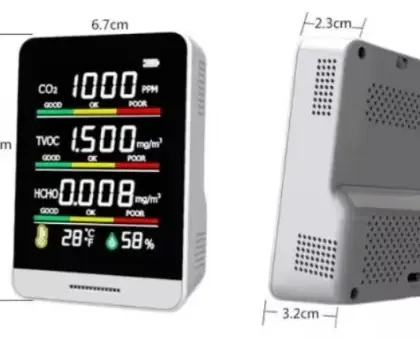 Sanutal 99.CO2METER Sanutal Air luchtkwaliteitsmeter met meting van CO2