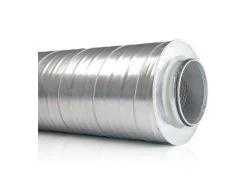 Sanutal 99.SIL200.600 Sanutal Spiralit geluidsdemper 600 mm (isolatie 50 mm) 200 x 200 mm - met dichting