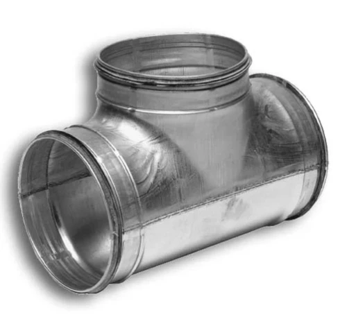 Sanutal Spiralit T-stuk 90° MMM 125 x 125 x 125 mm - met dichting 99.TD125.125