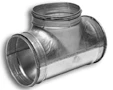 Sanutal Spiralit verloop T-stuk 90° MMM 200 x 125 x 200 mm - met dichting 99.TD200.125