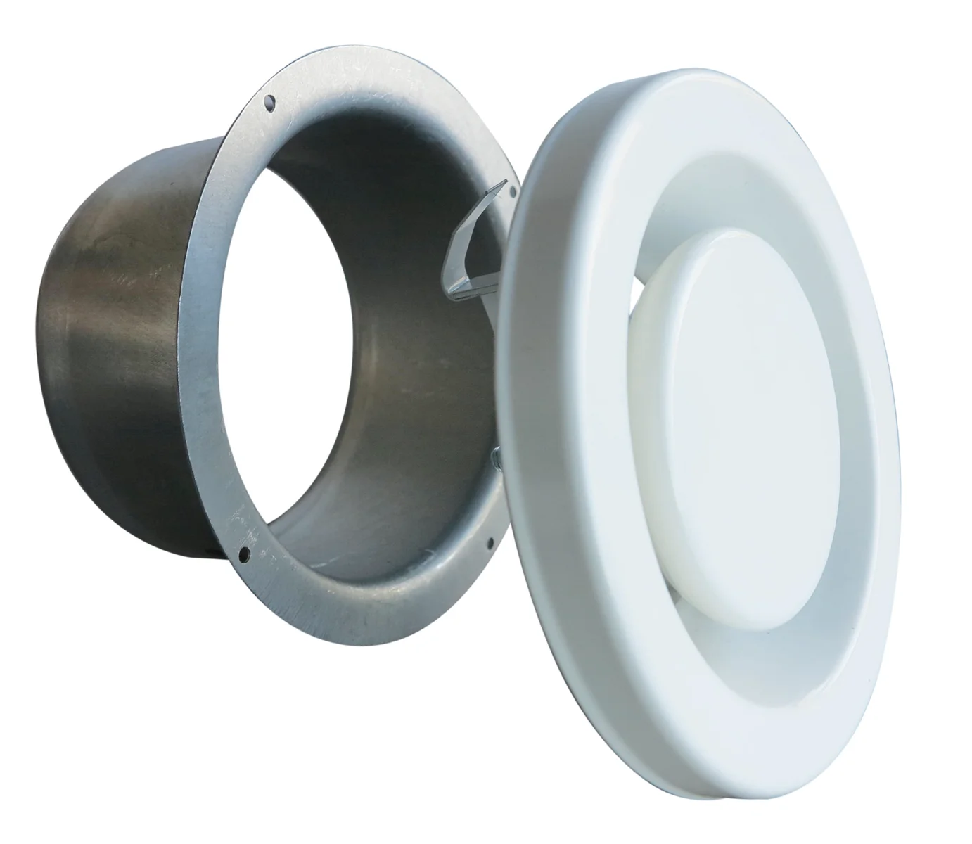 Sanutal air Afvoerventiel Sanutal air EFF Ø80mm rond wit 99.AVL080