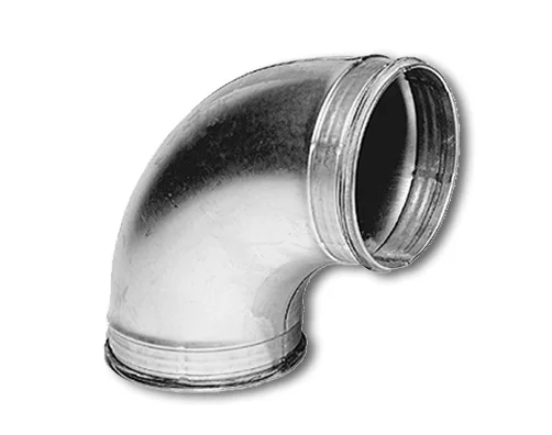 Sanutal air Bocht rond luchtkanaal Sanutal air 100mm 90° staal 99.BD9100