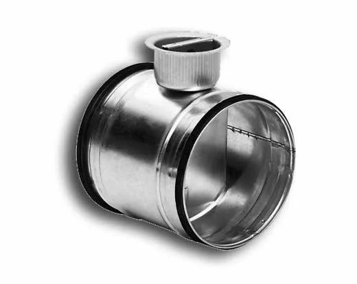 Sanutal air Regelklep rond luchtkanaal Sanutal air 160mm galva (sendzimir verzinkt) staal 99.MRS160