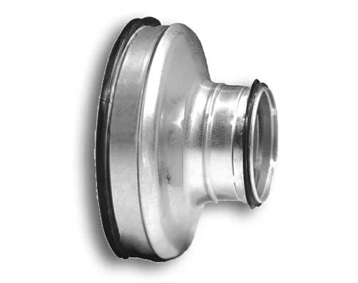 Sanutal air Verloop rond luchtkanaal Sanutal air 200/125mm staal rond luchtkanaal 99.RCD200.125