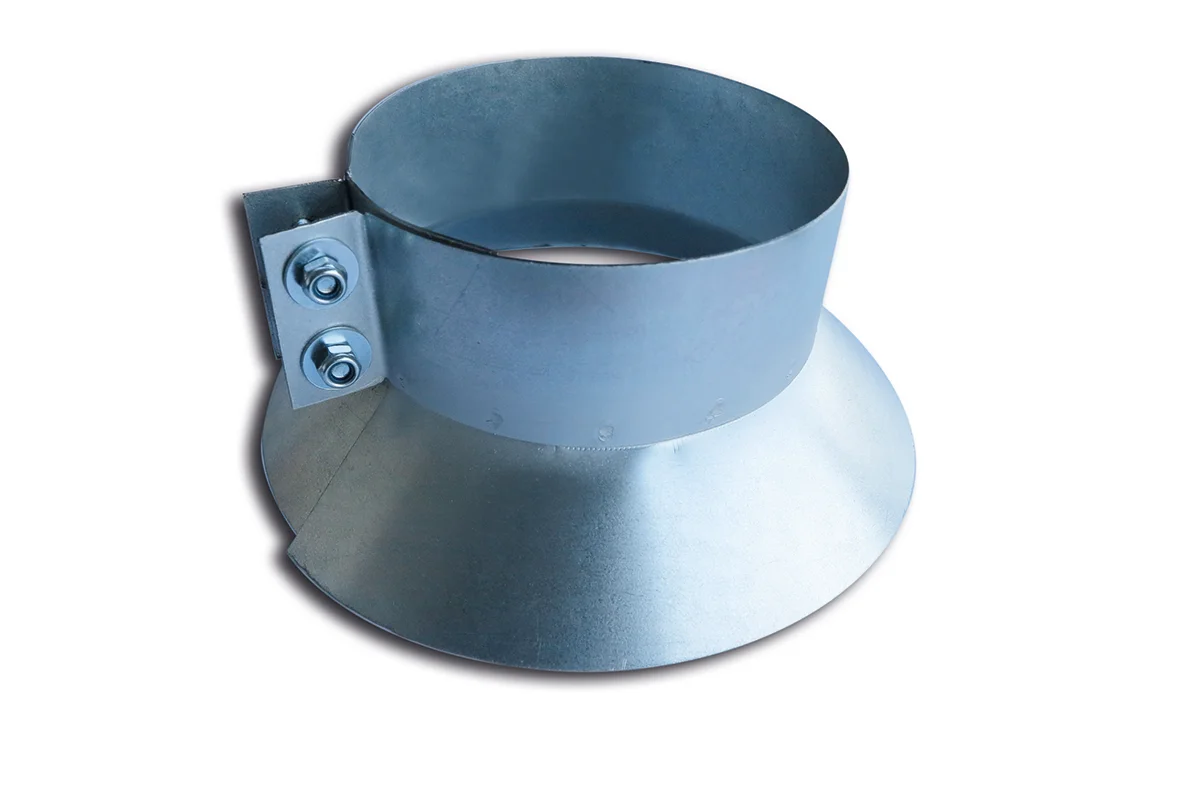Sanutal air Stormkraag rond kanaal Sanutal air SO Ø125mm 99.224.125