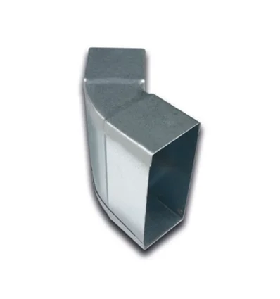 Sanutal air Bocht rechthoekig luchtkanaal Sanutal air Mecano 110x55mm verticaal 45° galva 55x110 99.364562