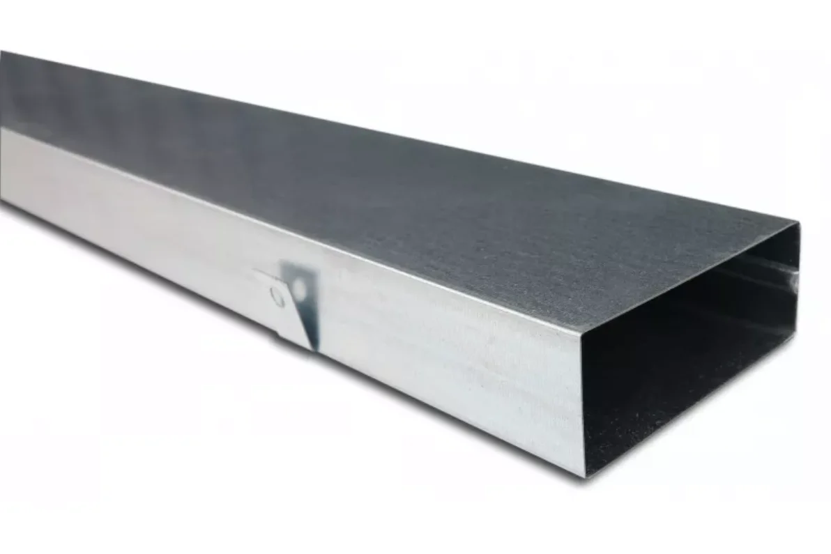 Sanutal air Rechthoekig luchtkanaal Sanutal air Mecano 55x220mm L2000mm 55x220 99.410837