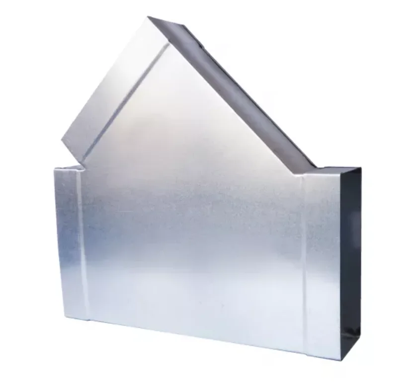 Sanutal air T-stuk instortkanaal Sanutal air Mecano T-stuk 45gr 200x80mm 55x110-55x220 99.415811