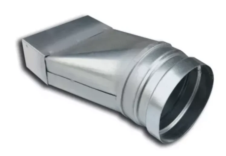 Sanutal air Verloop rond luchtkanaal Sanutal air Mecano aluminium 55x220 rond luchtkanaal 99.429435