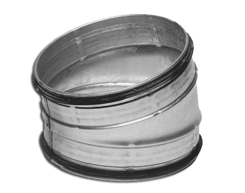 Sanutal air Bocht rond luchtkanaal Sanutal air 250mm 15° staal 99.BD1250