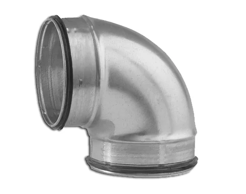 Sanutal air Bocht rond luchtkanaal Sanutal air 180mm 90° staal 99.BDK9180
