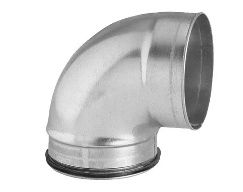 Sanutal air Bocht rond luchtkanaal Sanutal air 315mm 90° staal 99.BDKF9315