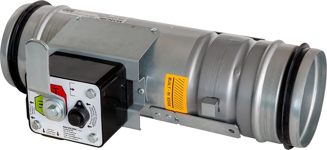 Sanutal air Brandklep rond Sanutal air Ø180mm smeltloodmechanisme 99.BKM180